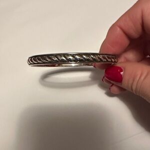 Brighton Silver Bangle Bracelet